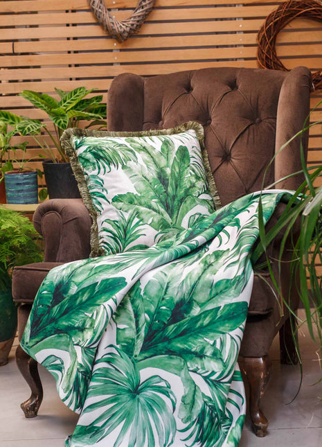 Poduszka dekoracyjna z aksamitu