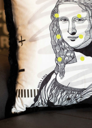 Poduszka dekoracyjna, Mona Lisa