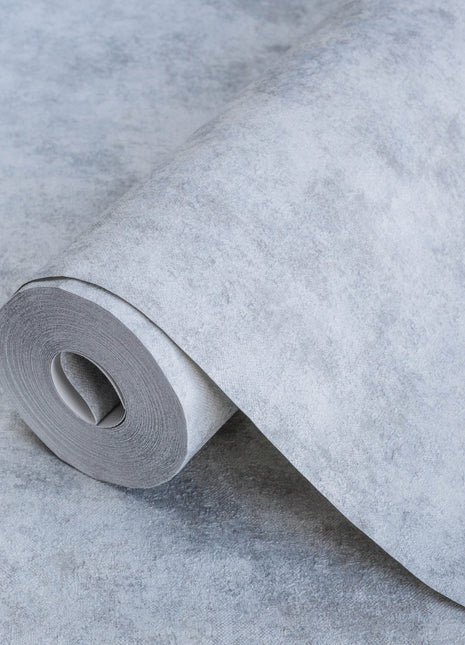 Gładka, szara tapeta Alfa 3710-3