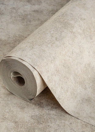 Gładka, beżowa tapeta Alfa 3710-4