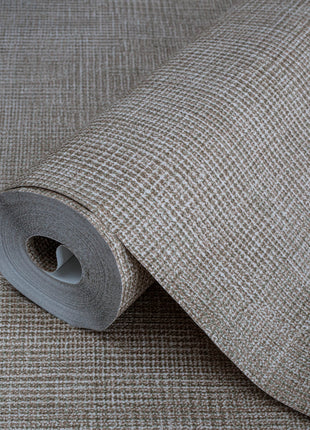 Brązowa tapeta tkaninowa Alfa 3712-5