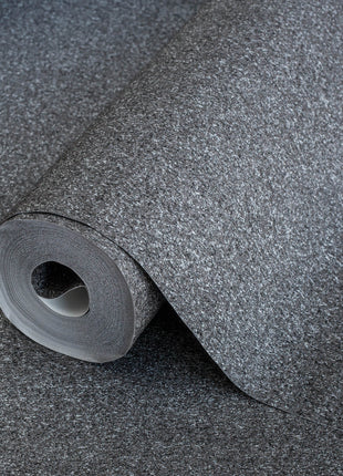 Ciemnoszara tapeta strukturalna Alfa 3713-6