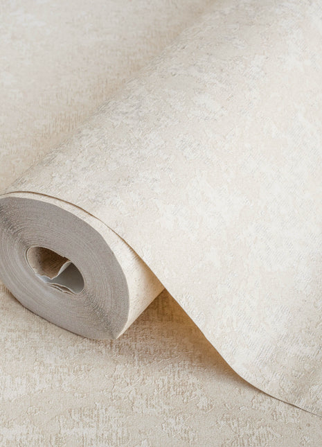 Brązowa tapeta o delikatnej strukturze Alfa 3715-3