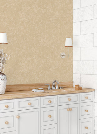 Brązowa tapeta o delikatnej strukturze Alfa 3715-4