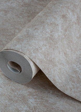 Beżowa tapeta struktura kamienia Alfa 3717-4