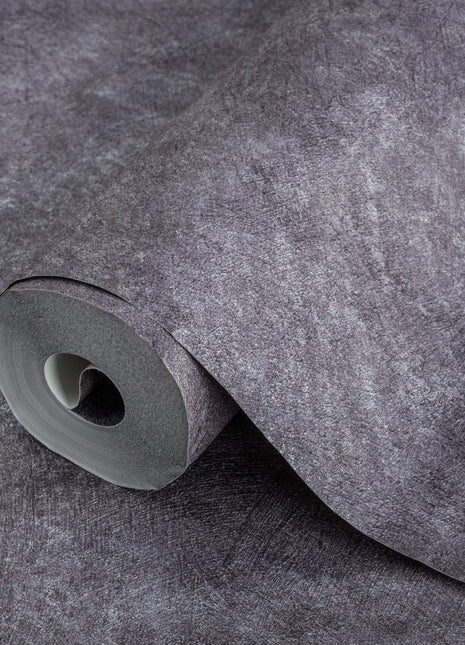 CIemnobrązowa tapeta struktura kamienia Alfa 3717-8