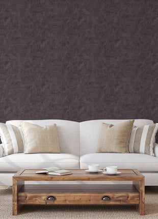 CIemnobrązowa tapeta struktura kamienia Alfa 3717-8