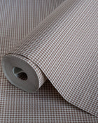 Alfa 3718-3 White and Brown Houndstooth Wallpaper