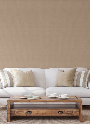 Biało-brązowa tapeta w pepitkę Alfa 3718-3