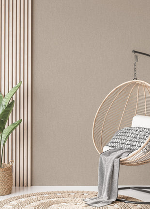 Beżowa, strukturalna tapeta Alfa 3719-3