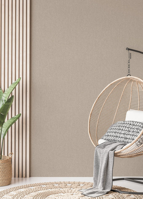 Beżowa, strukturalna tapeta Alfa 3719-3