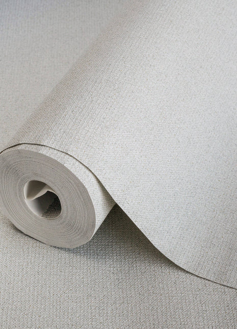 Beżowa, strukturalna tapeta Alfa 3719-3