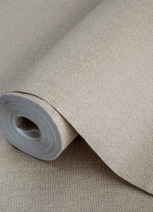 Brązowa, strukturalna tapeta Alfa 3719-6