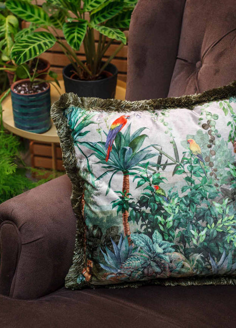 Poduszka dekoracyjna motyw dźungli