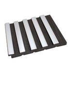 PS grooved wall panel - silver - APS201