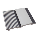 PS grooved wall panel in gray colors - APS405