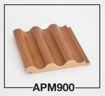 MDF panels, WAVE pattern (new!) | 280 cm x 12 cm | 6 colors | MDF slats