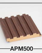 MDF panels with thin rib pattern | 280 cm x 12 cm | 7 colors | MDF slats