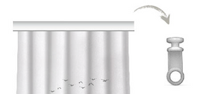 Zasłona dekoracyjna z nadrukiem